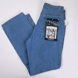 Crane Manufacturing Company Vintage Adjust A-Waist 100% Cotton Denim Jeans 30-36